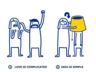 IKEA manual for love