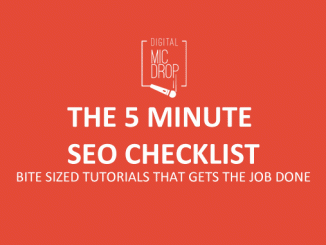 SEO checklist for digital marketers