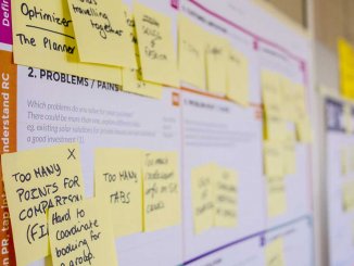 Marketing advisory board post-its